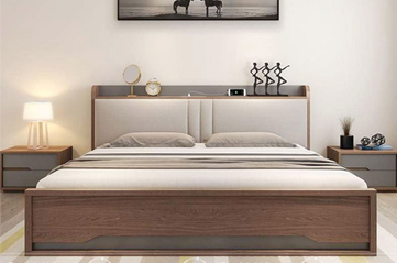 Giường Gỗ Công Nghiệp